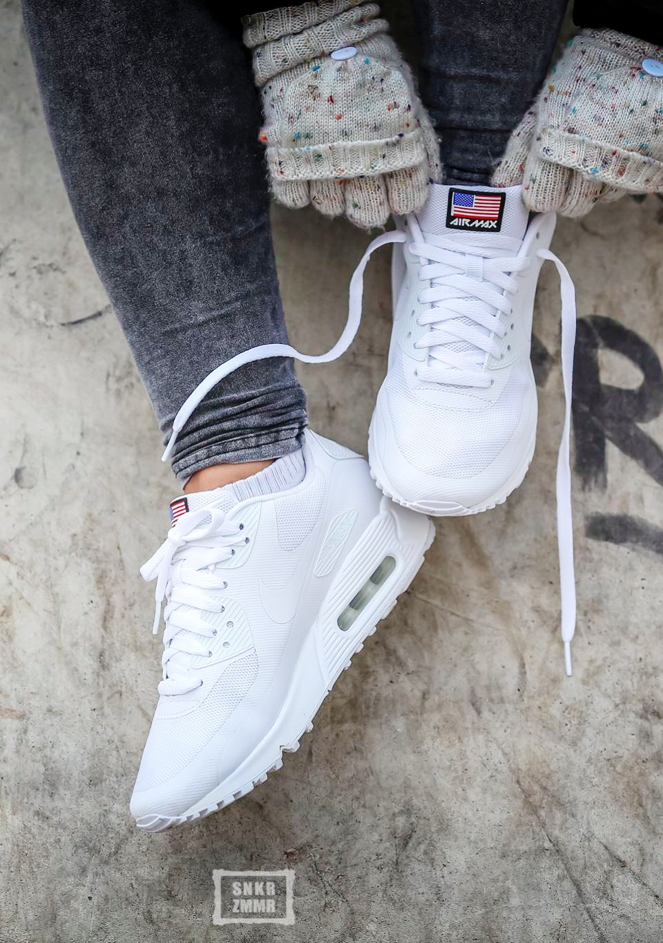 Nike Air Max 90 Hyperfuse 'Independence Day' White... – Sneakers, and trainers.