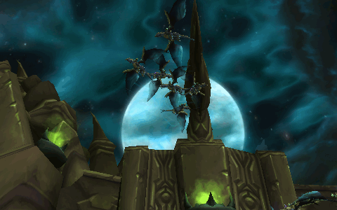 travellerofazeroth: The Black Temple, Shadowmoon Valley. Outland