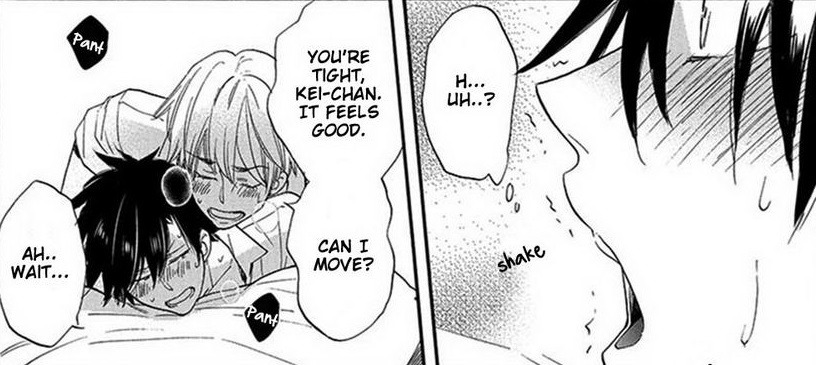 yaoi-wombat:  (HAKUTOU Noriko) Shinyuu to H Shite Mimashita