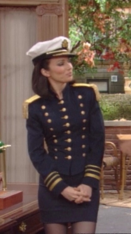 Porn tinadw:  Fran Fine wearing…  Uniform  photos