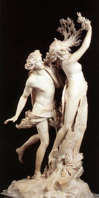 Gianlorenzo Bernini, Apollo and Daphne 1622/ 1625 Carrara marble, height 243 cm Galleria Borghese, R
