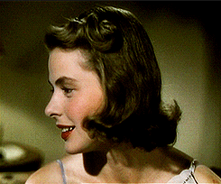 missmarlenedietrich-deactivated:  Ingrid Bergman&rsquo;s first technicolour screen