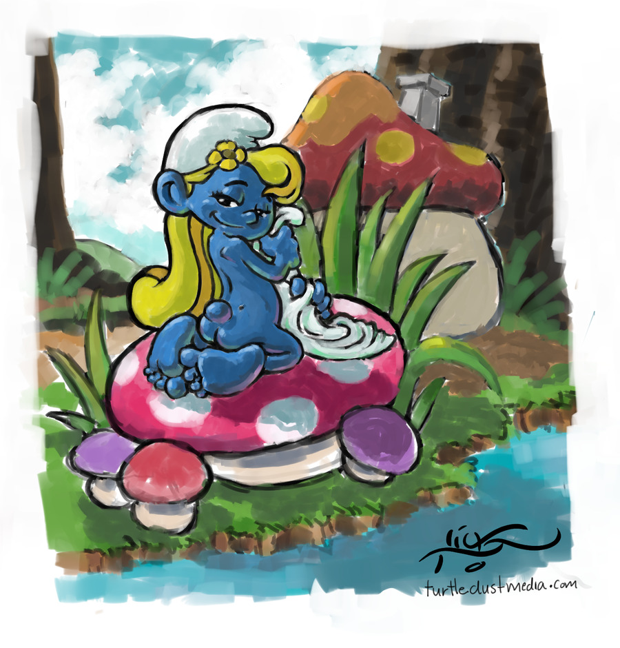 pornazzi:  Smurfette collection   Super sweet!!
