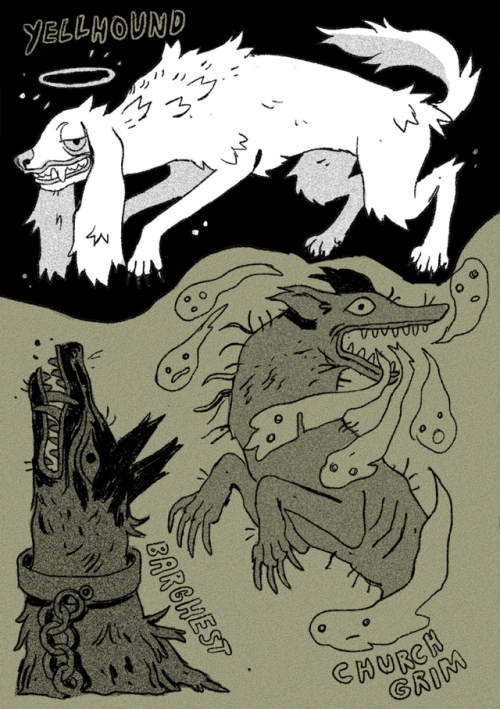 eli-spencer:pages from the zine i made for my degree show, it was supposed to about the creatures th