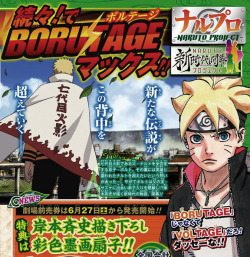 tabidw:  From this photo….  I think boruto name is not bolt in english….  but his name is volt…  maybe he will learn chidori