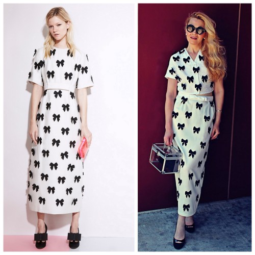 DIY Stella McCartney Bow Dress Tutorial from Impromp-Two here. I love the outfits Impromp-Two puts t