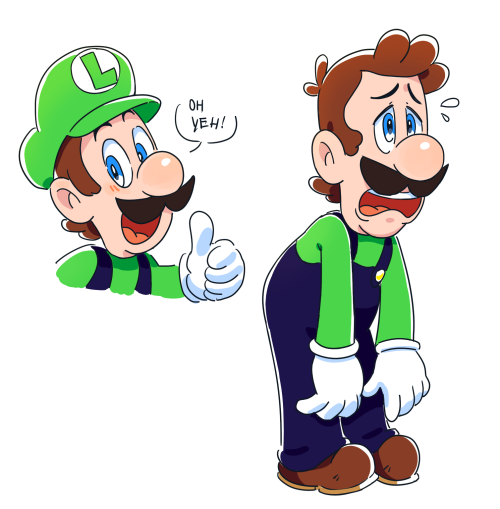 drawloverlala:Luigi time!