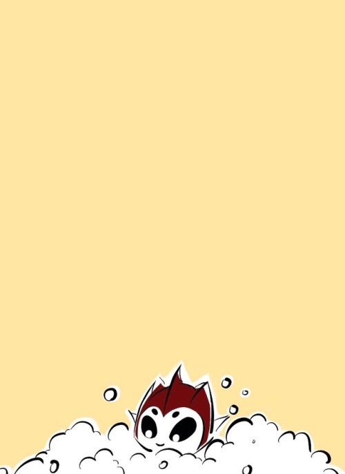 breakdownsbuttlights: This week was long and difficult. Here’s a baby KO in the bath.