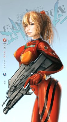 fantasy-scifi:  Sohryu Asuka Langley by megurobonin