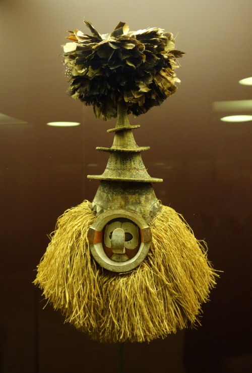 Ndeemba mask of the Yaka people, Popokabaka, Southern Bandundu, Democratic Republic of the Congo.  N