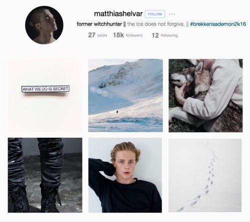 winterblues:Six of Crows || Social Media AU || The Dregs’ Instagrams || Brekker, his Wraith queen, h