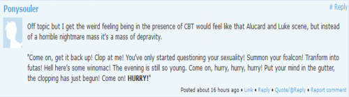 Let me show you how a real pervert does clop!