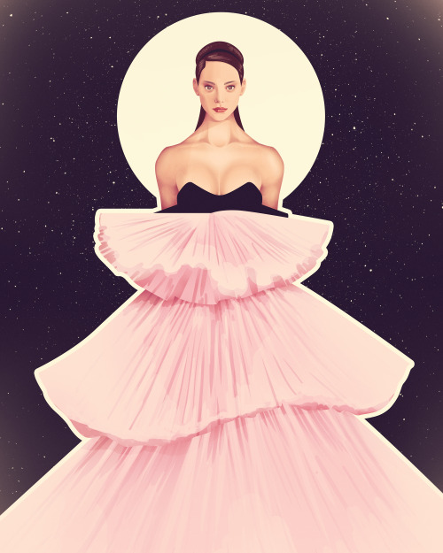 Giambattista Valli // Personal WorkOf course, I had to illustrate that dress. 