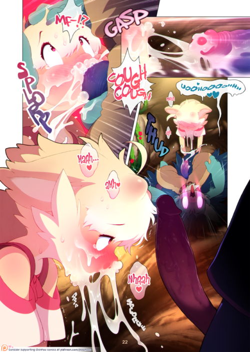 powfooo: DokiDoki Moffles - A Fruitful Quest - page 22 (full view here) ★ Patreon ★ Read our comics!