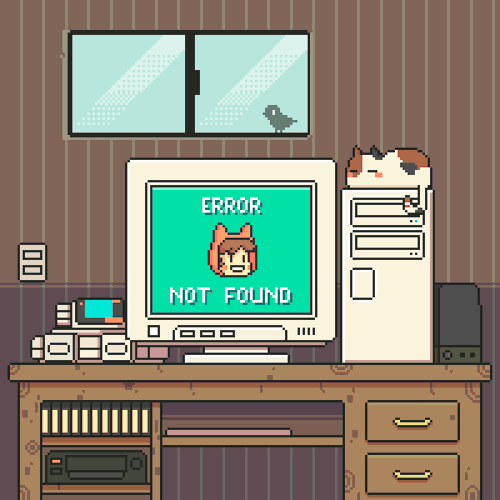 It8Bit:  90′S Pixel Roomart By  Hector Alvarez || Ig