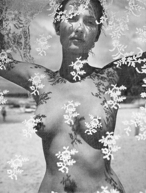 regardintemporel: Emmanuelle Hauguel - Camille behind lace, 2012