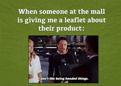 The mall. The street. A leaflet or sample of whatever. Don&rsquo;t come near me with your shit, seriously.