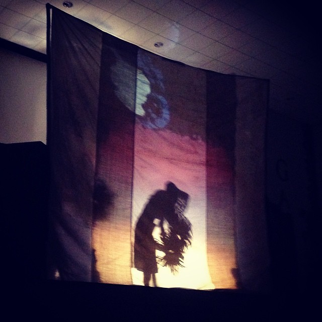 An afternoon of shadow puppets and music. Teatro Mulat and Kontra-GaPi’s Hibla ng Langit performance. #art #performance (at Asian Center, UP Diliman)