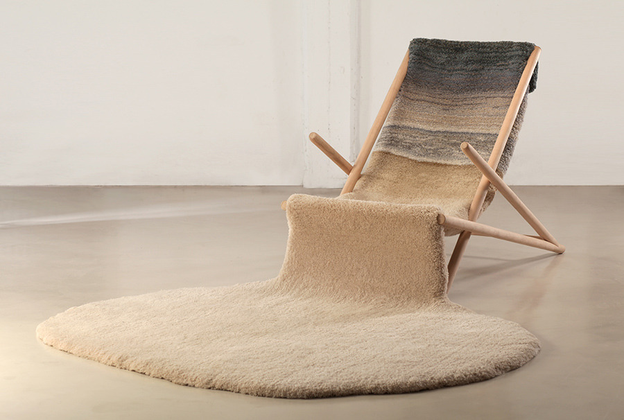 coolthingoftheday:  Argentinian artist Alexandra Kehayoglou designs wool rugs and