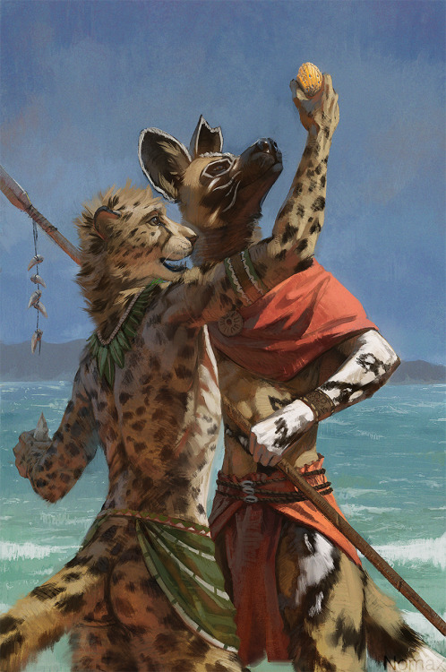 furrywolfcyrus: Beaches and Clam by Nomax Nice art Owo