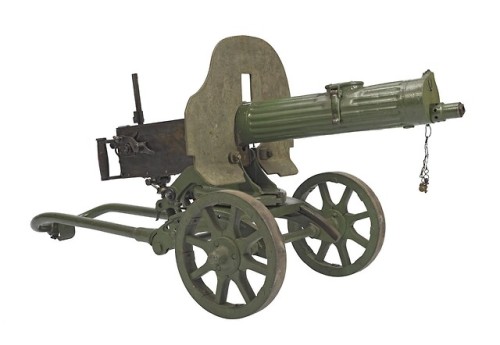 dieselfutures: Maxim Pulemyot Maxima 1910 Machine Gun