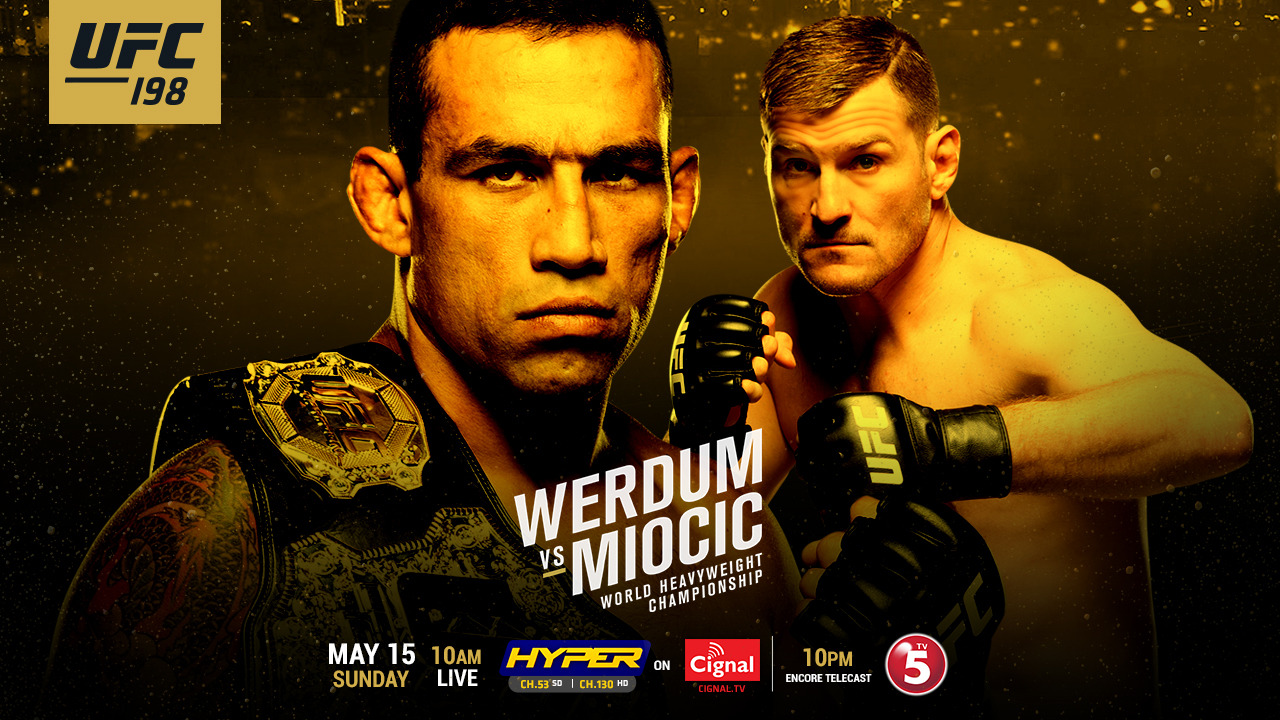 MMA RELATED — UFC 198: Tonight, May 14th Main Card starts ...