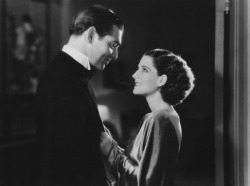 wehadfacesthen:  Clark Gable and Norma Shearer