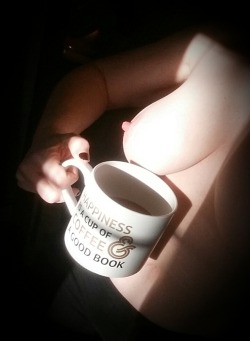 claimedjane:  Happiness is a cup of coffee,