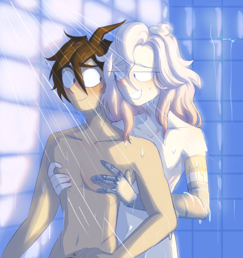 shower time babeyforgot to add the soapy version whoops