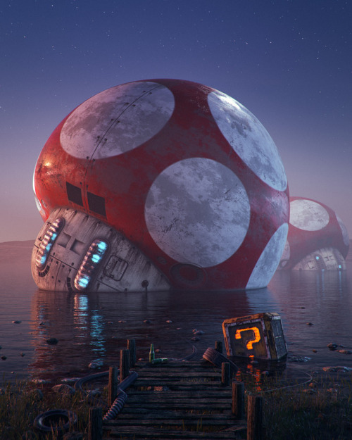 Filip Hodas aka Hoodass (Czech, based Prague, Czech Republic) - Pop Culture Dystopia  Digital Arts: 