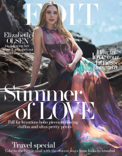 slfmag:    Magazine Cover: Elizabeth Olsen