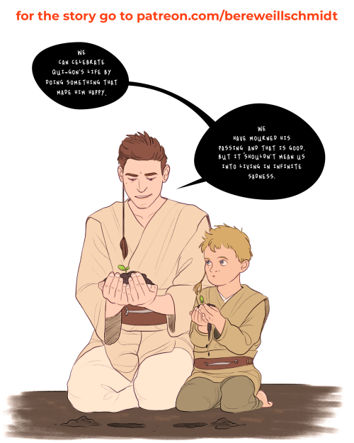 weillschmidtdoodles: Jedi June | Day 06 | Non-Attachment.Another piece for @jedijune ! I strugg