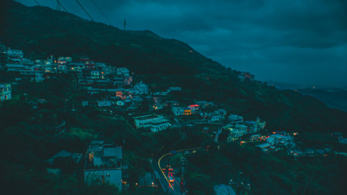 terranaut:  More of the town that inspired Spirited Away.   Rain and Lights - Jiufen, Taiwan - February, 2015 