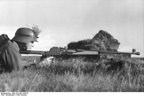 The Panzerbusche 38 and 39,Successor to World War I anti-tank rifles, the Panzerbusche 38 and 39 wer