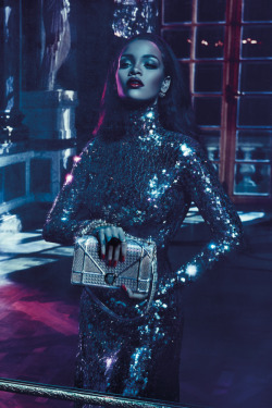 wwd:  Rihanna’s “Secret Garden” Campaign