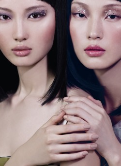 xiaoty:  zhang xu chao and samantha xu by xi sinsong for elle vietnam february 2013 