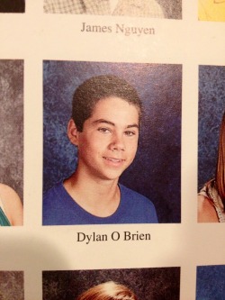 hellvis-presley:  Sooo I was looking through my old yearbooks randomly and HOLY SHIT I found DYLAN O’BRIEN HE WENT TO MY HIGH SCHOOL A FEW YEARS ABOVE ME I REPEAT HE WENT TO MY FUCKING HIGH SCHOOL DYLAN O’BRIEN I DIDN’T EVEN KNOW 