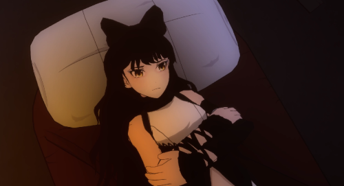 theivorytowercrumbles:  “You’re not one to back down from a challenge, Blake.” “But I am! I do it all the time. When you learned I was a Faunus, I didn’t know what to do, so I ran. When I realized my oldest partner had become a