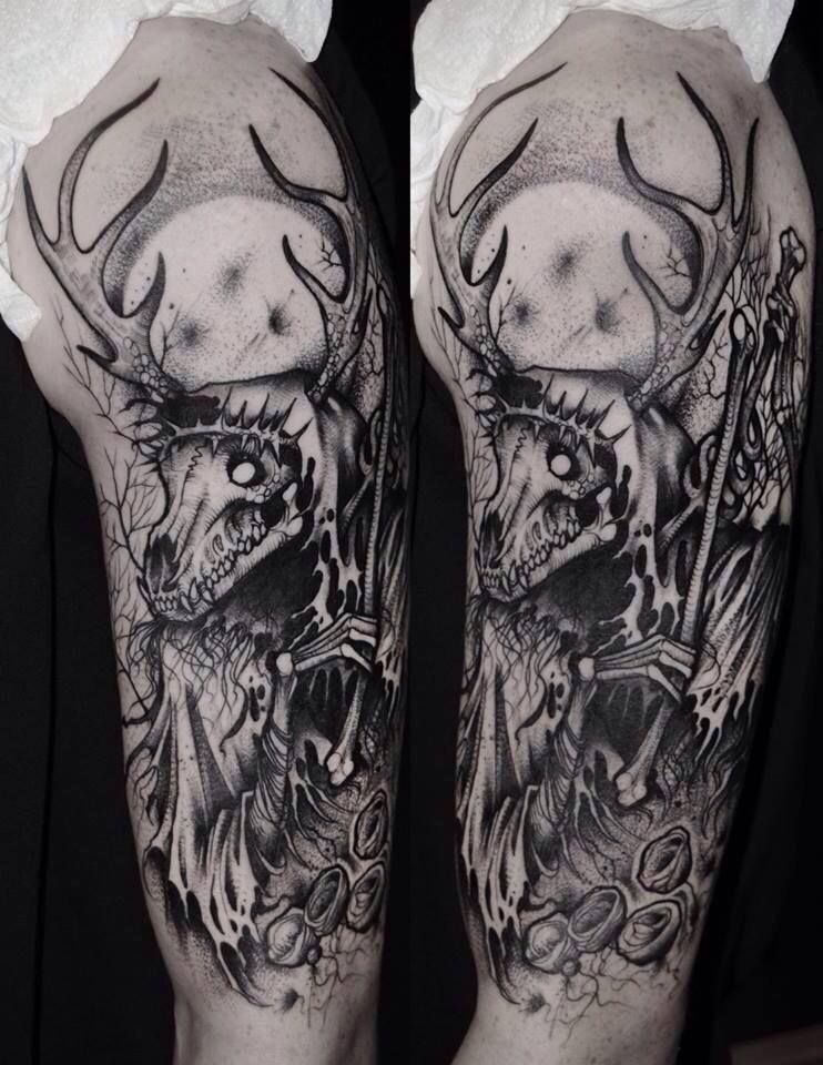 megan-foster:  A tribute to my favourite tattoo artist Robart Borbas also know as