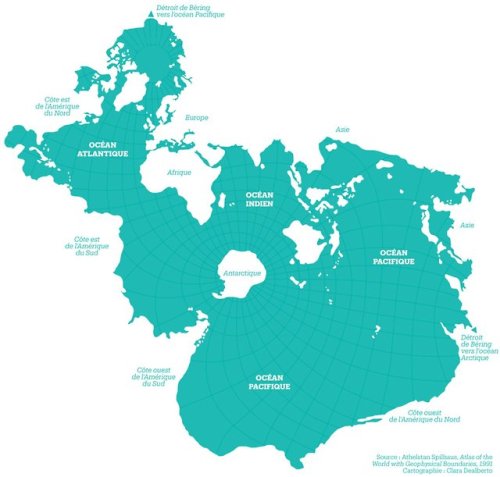 labbbugs: matt-the-blind-cinnamon-roll:mapsontheweb: Oceans centered world map. You know, even thoug