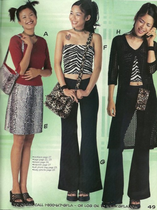 90s-2000sgirl: Late 90′s fashion. This is most of the fashions I remember and what I grew up w