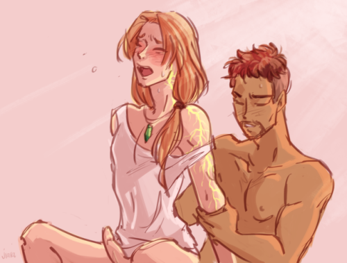 themoodyranger:((This lovely piece of art of Keir and Marcel is by the wonderfully talented @sleepy-moans! Thank you so much for the beautiful piece!))