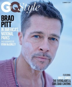 its-darkinsidee:  Brad Pitt portada &amp; photoshoot para GQ Style