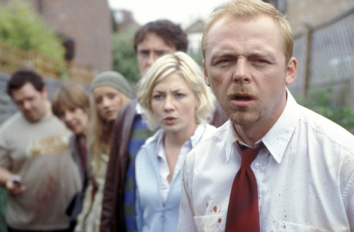 highcouncilofthetimelords: Shaun of the Dead oh look it&rsquo;s all the actors who exist in Engl