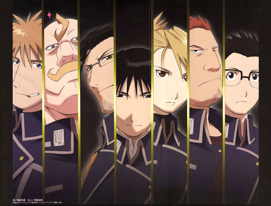 they-call-me-half-pint:  All The King’s Men - Roy Mustang and his sub-ordinates 