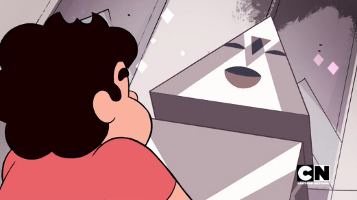 fantheoriesandfoodporn:  So most of you know about the Pyramid Gem from Serious Steven.