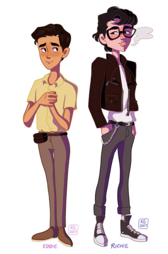 So… @a-mysterious-transfer-student And I Were Thinking… Grease AU….
