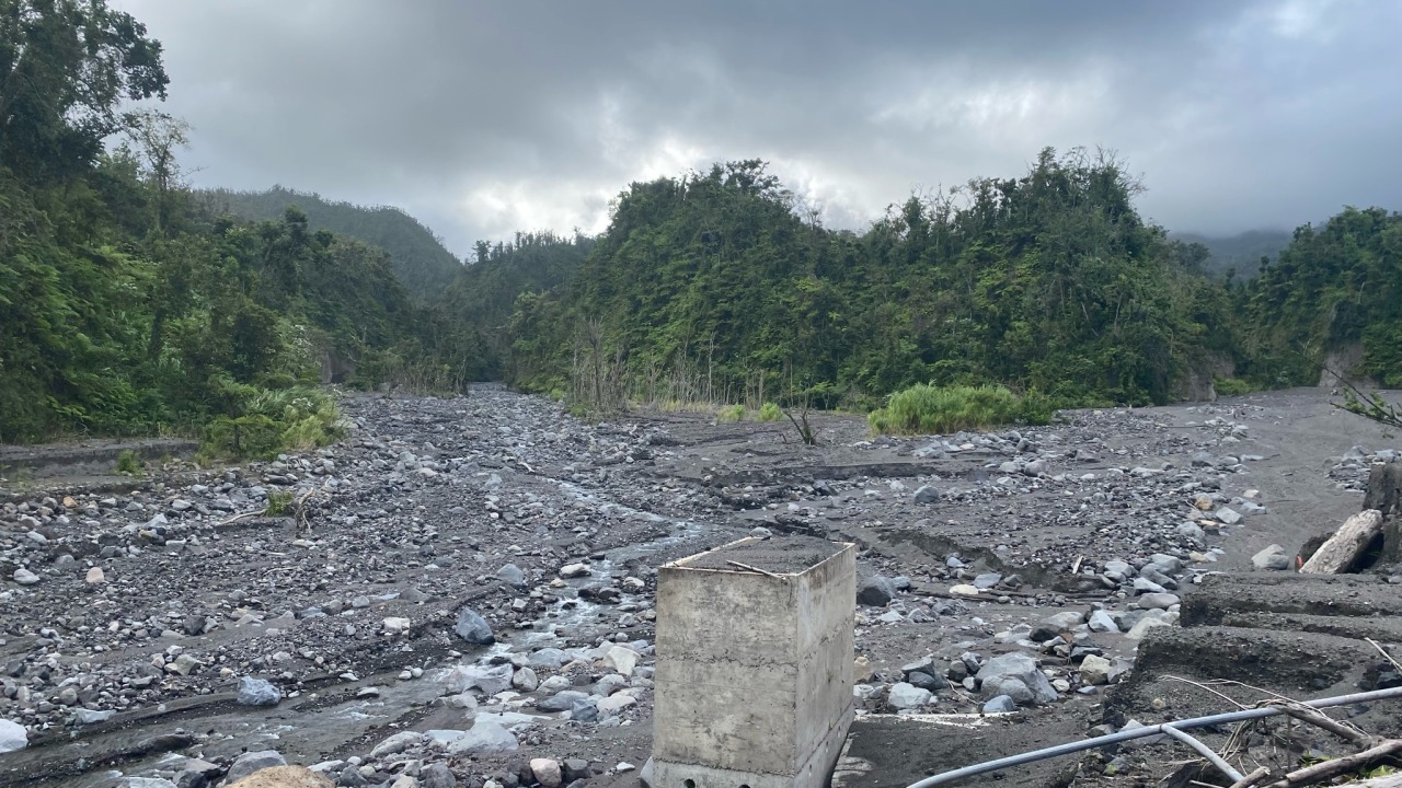 A little aftermath from the volcano eruption 