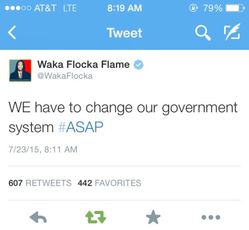 Porn photo honeyknees:  Wacka Flocka Flame on police