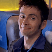 whatisyourlefteyebrowdoingdavid:Tenth Doctor + smirking